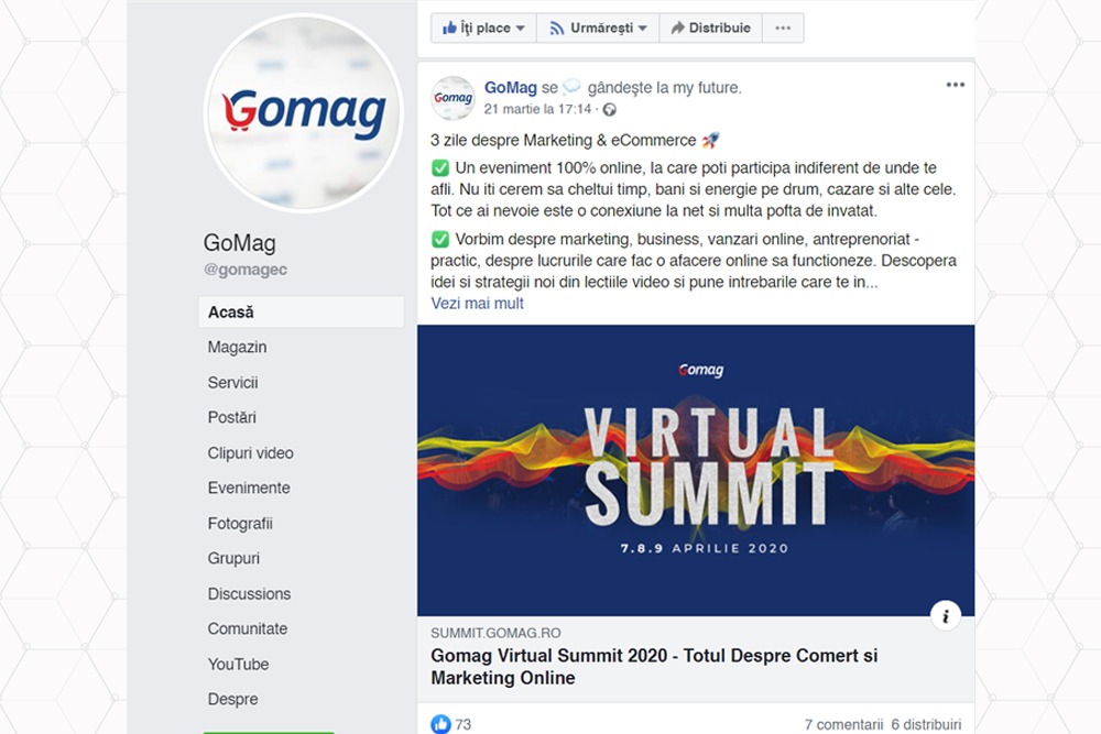 GoMag - Summit Virtual de Marketing